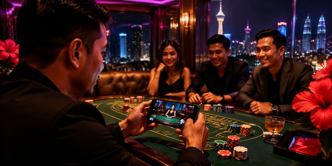 Aplikasi Live Casino dan Slot untuk Telefon Anda